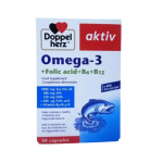 Omega-3 + Folic acid + B₆ + B₁₂