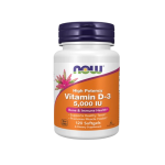 NOW Vitamin D3 5000 iu 120's
