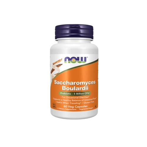 NOW_Saccharomyces_Boulardii_Vcaps_60_s NOW Saccharomyces Boulardii Vcaps 60's - Image 1