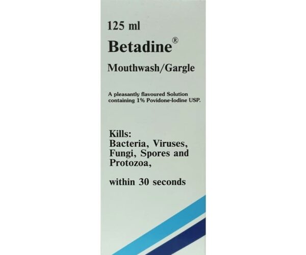 Betadine Mouthwash 125ml