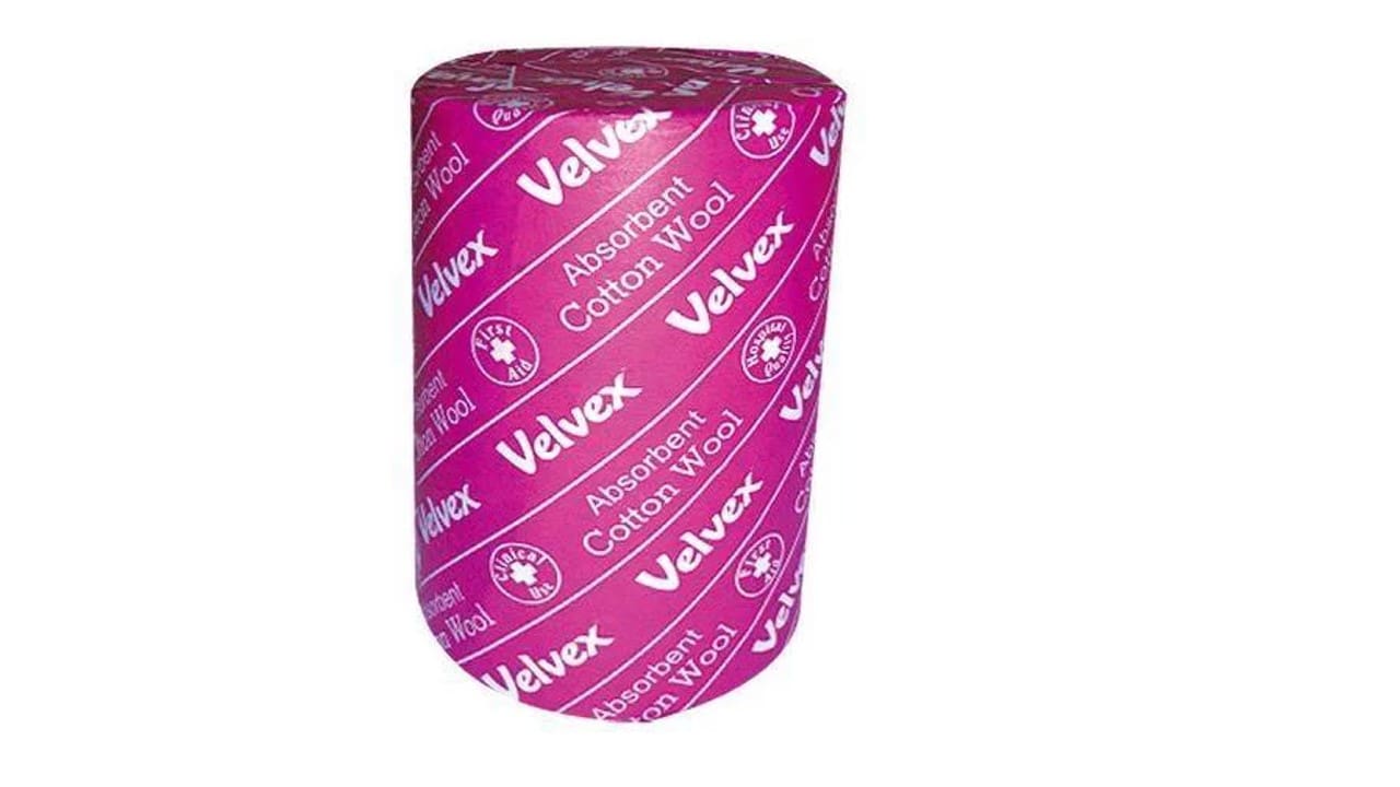 Velvex Cotton Wool 100g HealthAlone