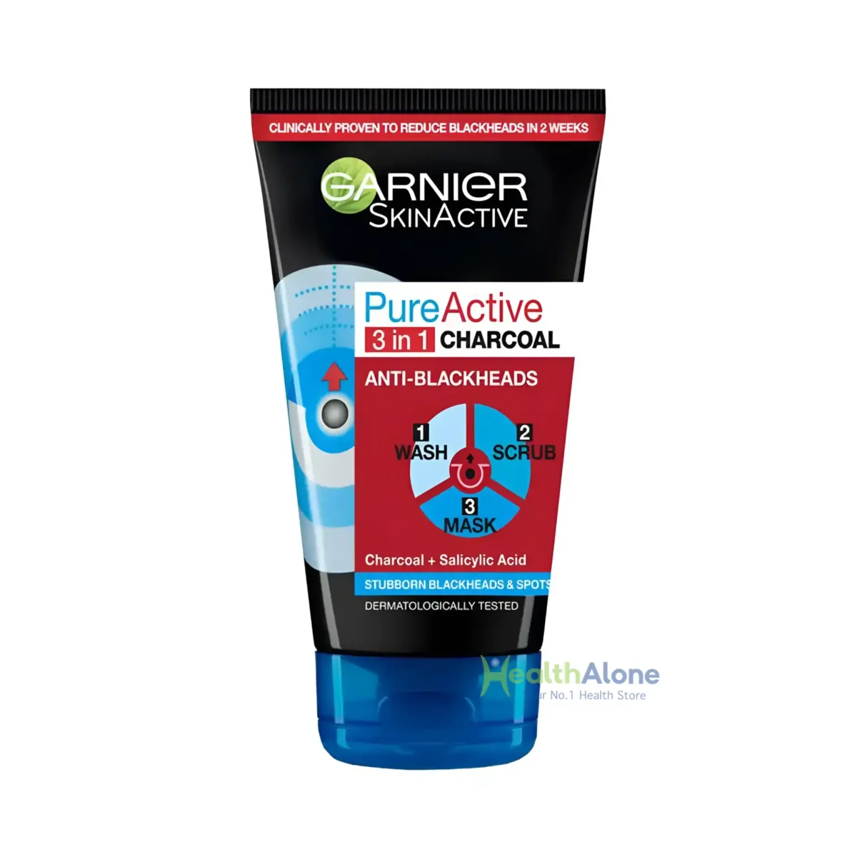 Pure Active Intensive Charcoal 3 In 1 Wash, Scrub Mask - Image 1
