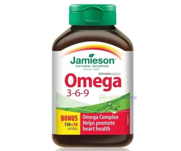 Jamieson Omega 3-6-9 Softgels 200's