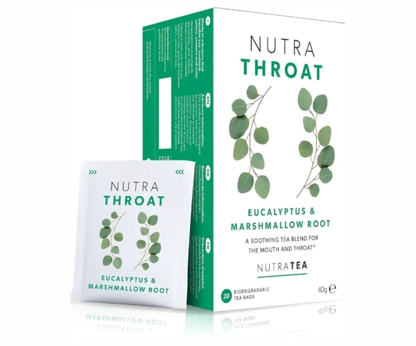 Nutra Throat Tea 20's(Eucalyptus & Marshmallow Root)