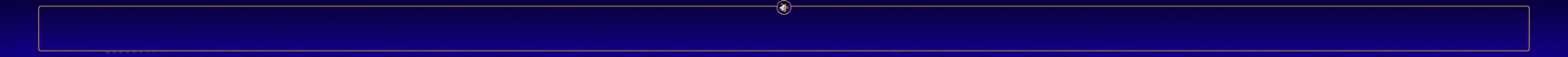 Decorative blue gradient banner with a gold border and a small central circular ornament.