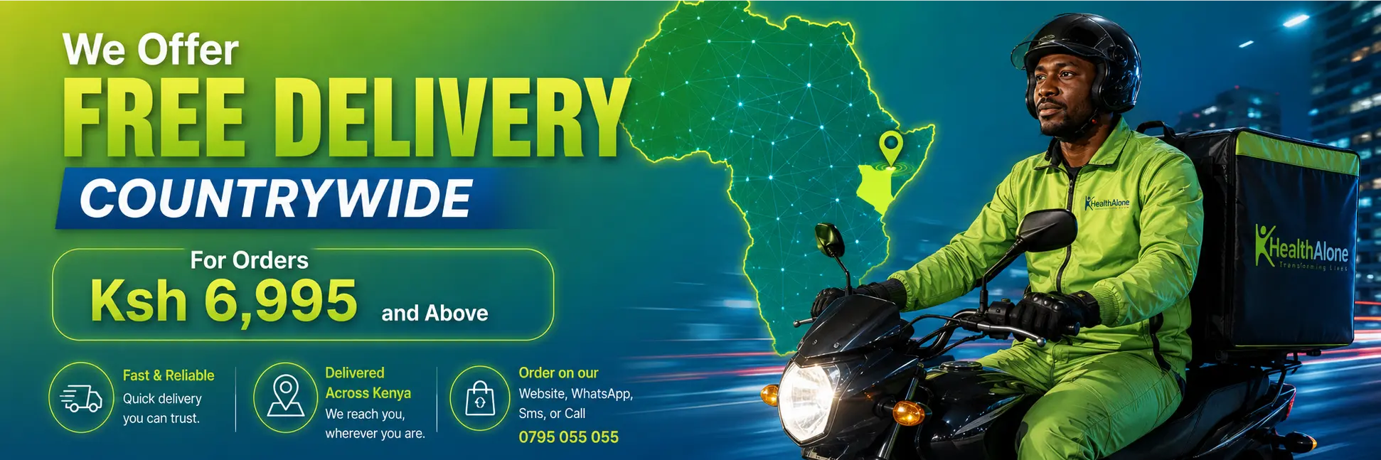 Free Countrywide Delivery