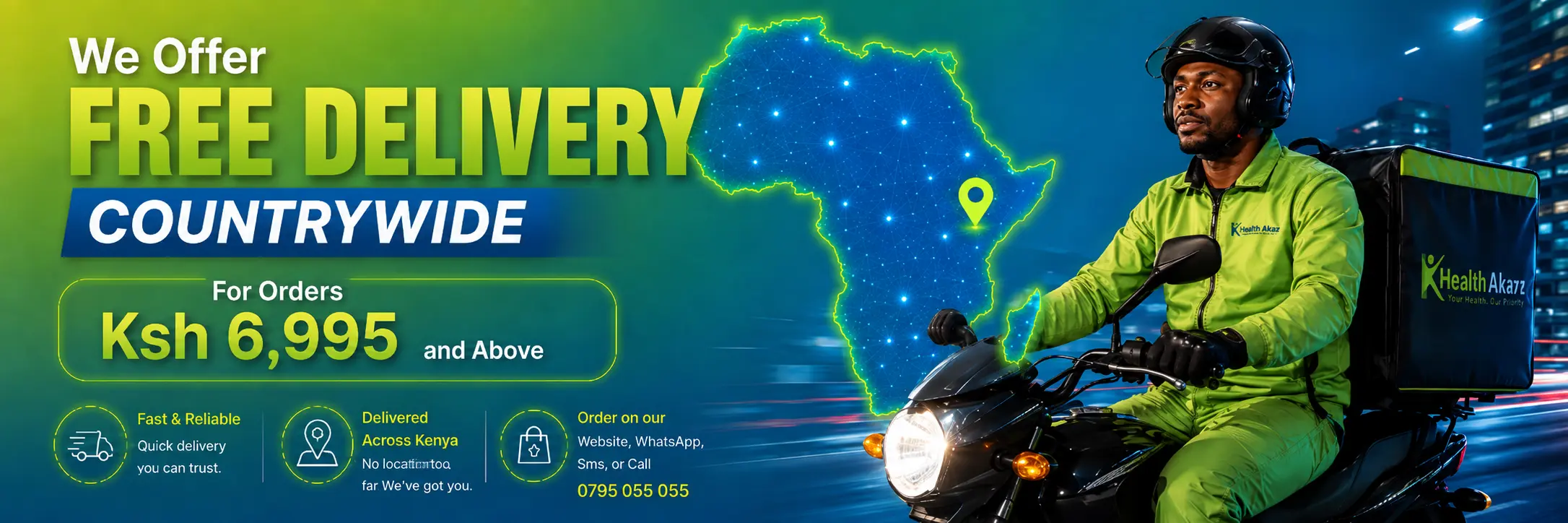 Free Countrywide Delivery