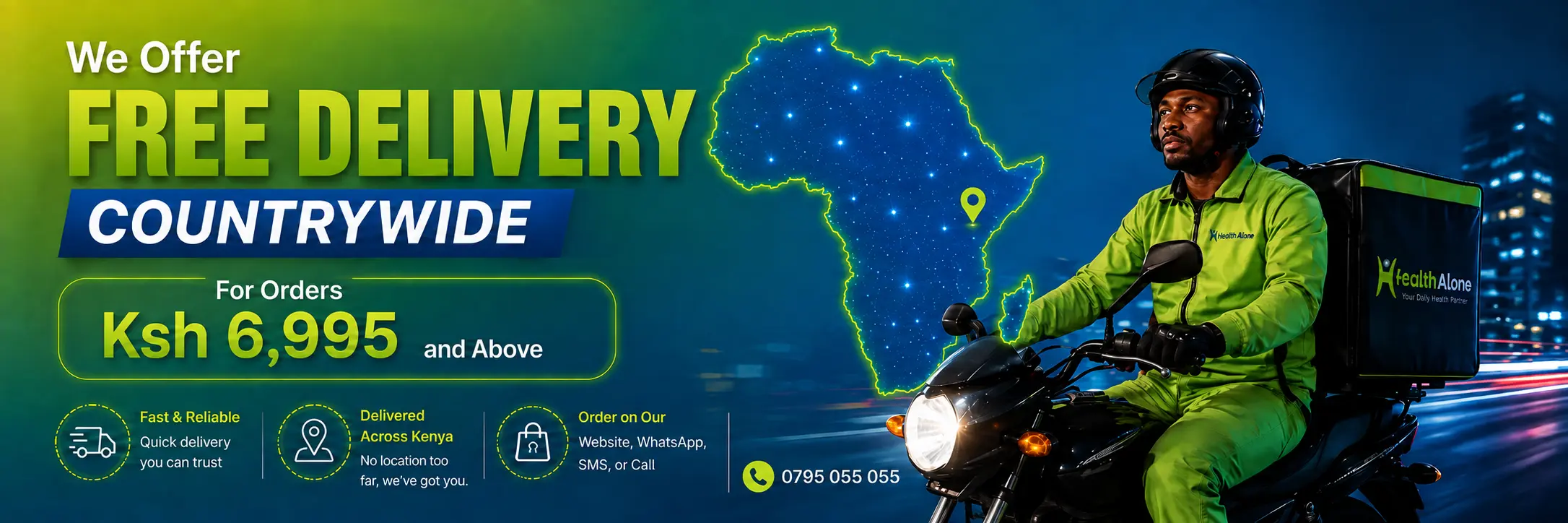 Free Countrywide Delivery