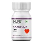 Inlife Coenzyme Q10 100 mg, Ubiquinone Chewable Tablets