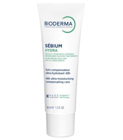 Bioderma Sebium Hydra Cleanser 200 ml soap-free cleansing balm for skin dried by acne treatment